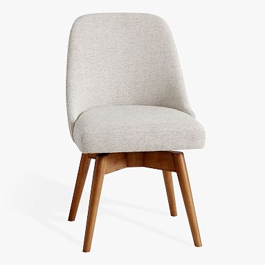 West elm mid century swivel chair discount