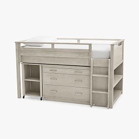 Sleep & Study® Low Loft Bed | Pottery Barn Teen