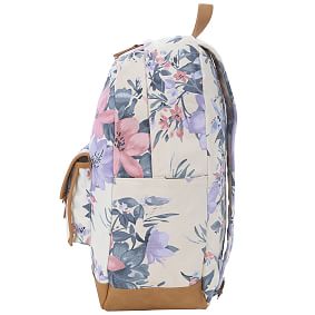 Northfield White Full Bloom Recycled Backpacks