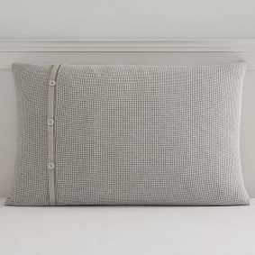 Henley Jersey Waffle Duvet Cover