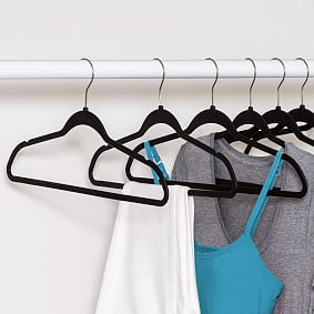 Rubberized Suit Hangers, Set of 50