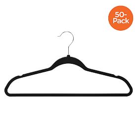 Rubberized Suit Hangers, Set of 50