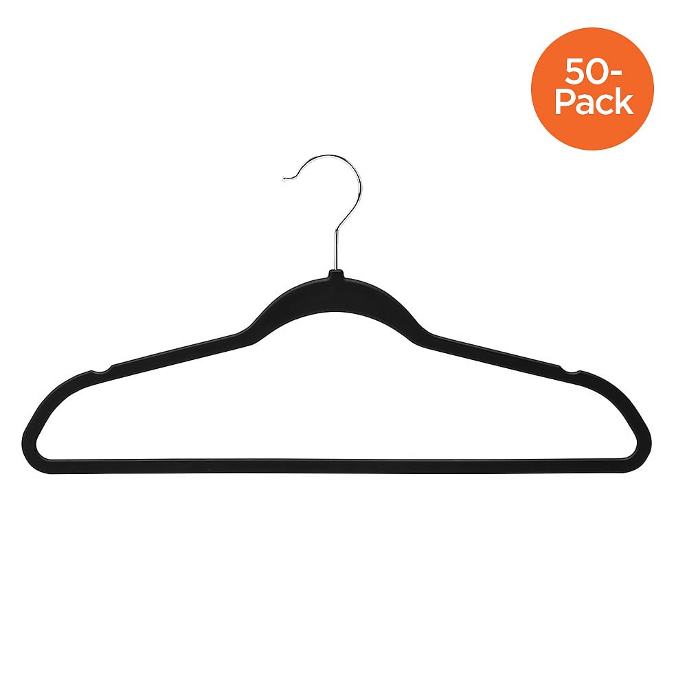 Rubberized Suit Hangers, Set of 50