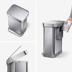 simplehuman Liner Rim Step Can