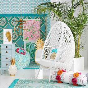 Lilly Pulitzer Bean Bag Chair, Homeslice