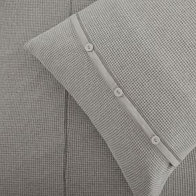 Henley Jersey Waffle Duvet Cover