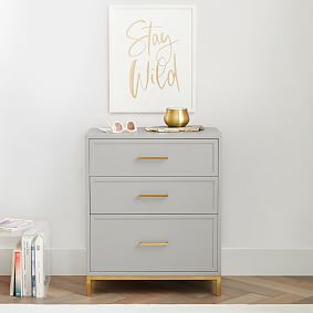 Open Box:  Blaire 3-Drawer Storage Cabinet