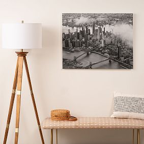 Manhattan Through the Clouds Art