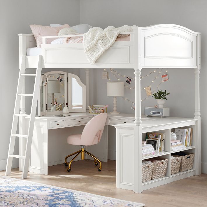 Pottery barn full size loft bed best sale