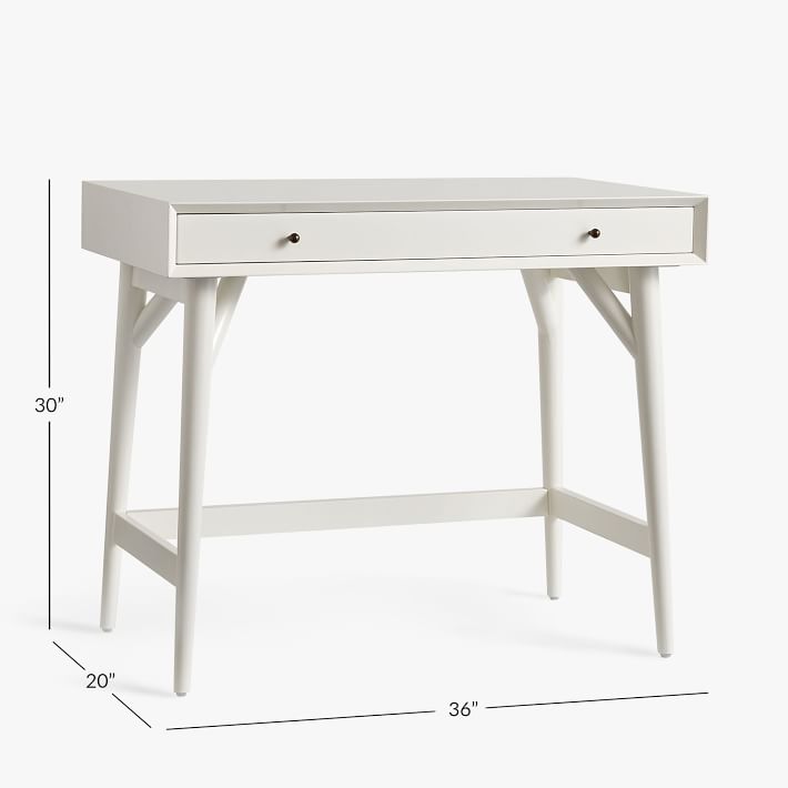 west elm x pbt Mid Century Mini Writing Desk 36 Pottery Barn Teen