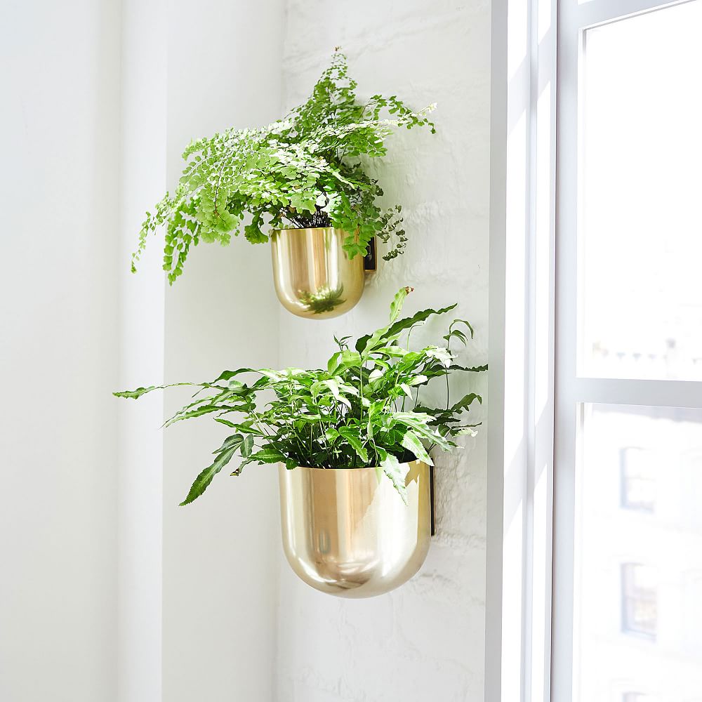 west elm x pbdorm Metal Wallscape Planters