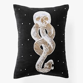 Harry Potter&#8482; Dark Mark Glow-in-the-Dark Pillow Cover