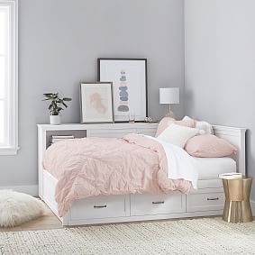 Hampton Corner Storage Bed