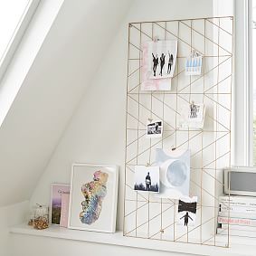 Oversized Metal Chevron Photo Holders