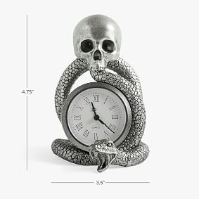 Harry Potter&#8482; Dark Mark Glow-in-the-Dark Clock