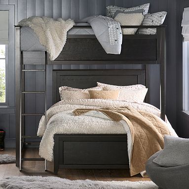 Hampton Loft Bed Mattress Set Full Simply White In Home