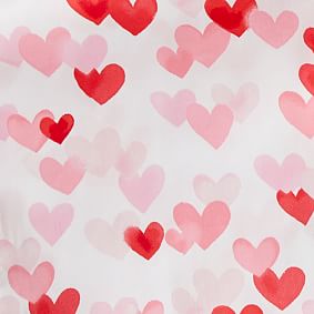 Heart Sateen Pajama Set