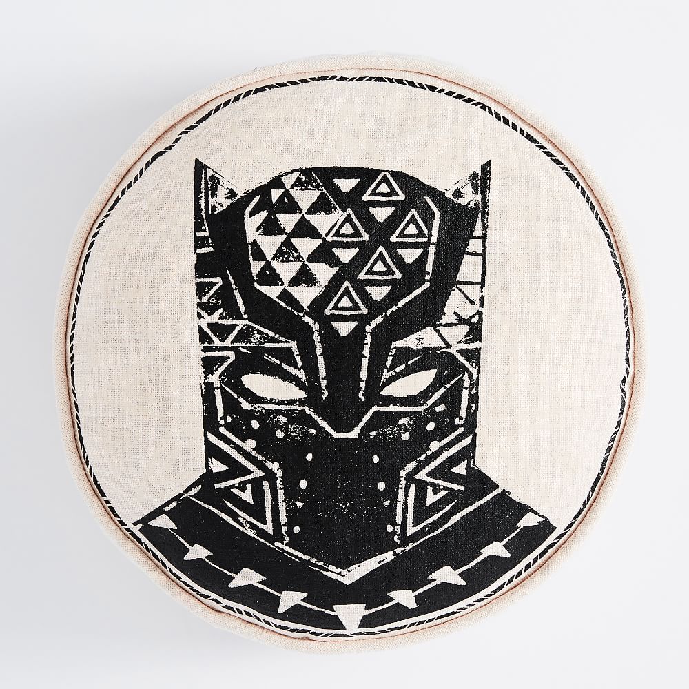 Marvel's <em>Black Panther</em> Glow-in-the-Dark Round Pillow