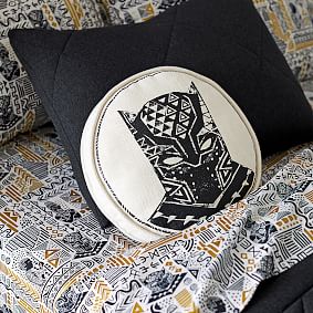 Marvel's <em>Black Panther</em> Glow-in-the-Dark Round Pillow