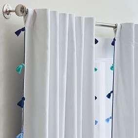 Open Box:  Tassel Blackout Curtain