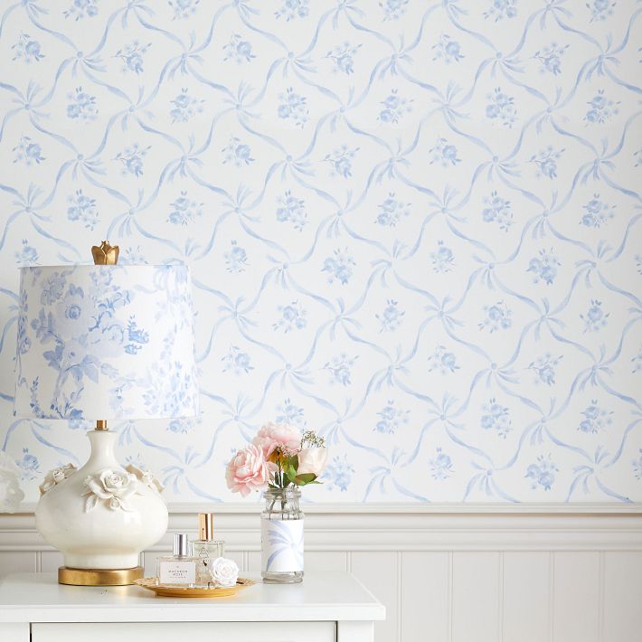 LoveShackFancy Blue Wallpaper Samples