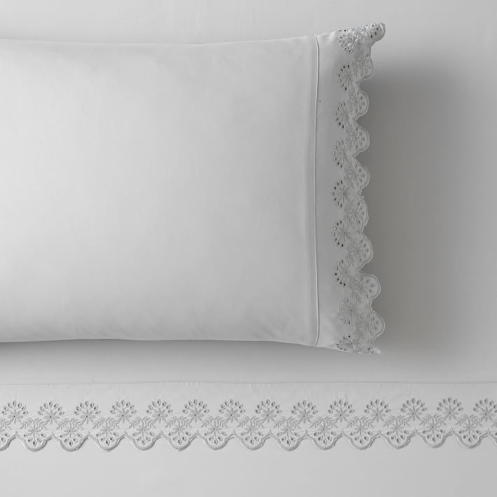 Microfiber Eyelet Sheet Set