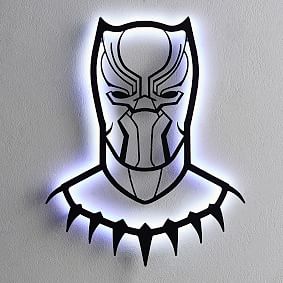 Marvel's <em>Black Panther</em> Back Lit Sculptural Wall Art