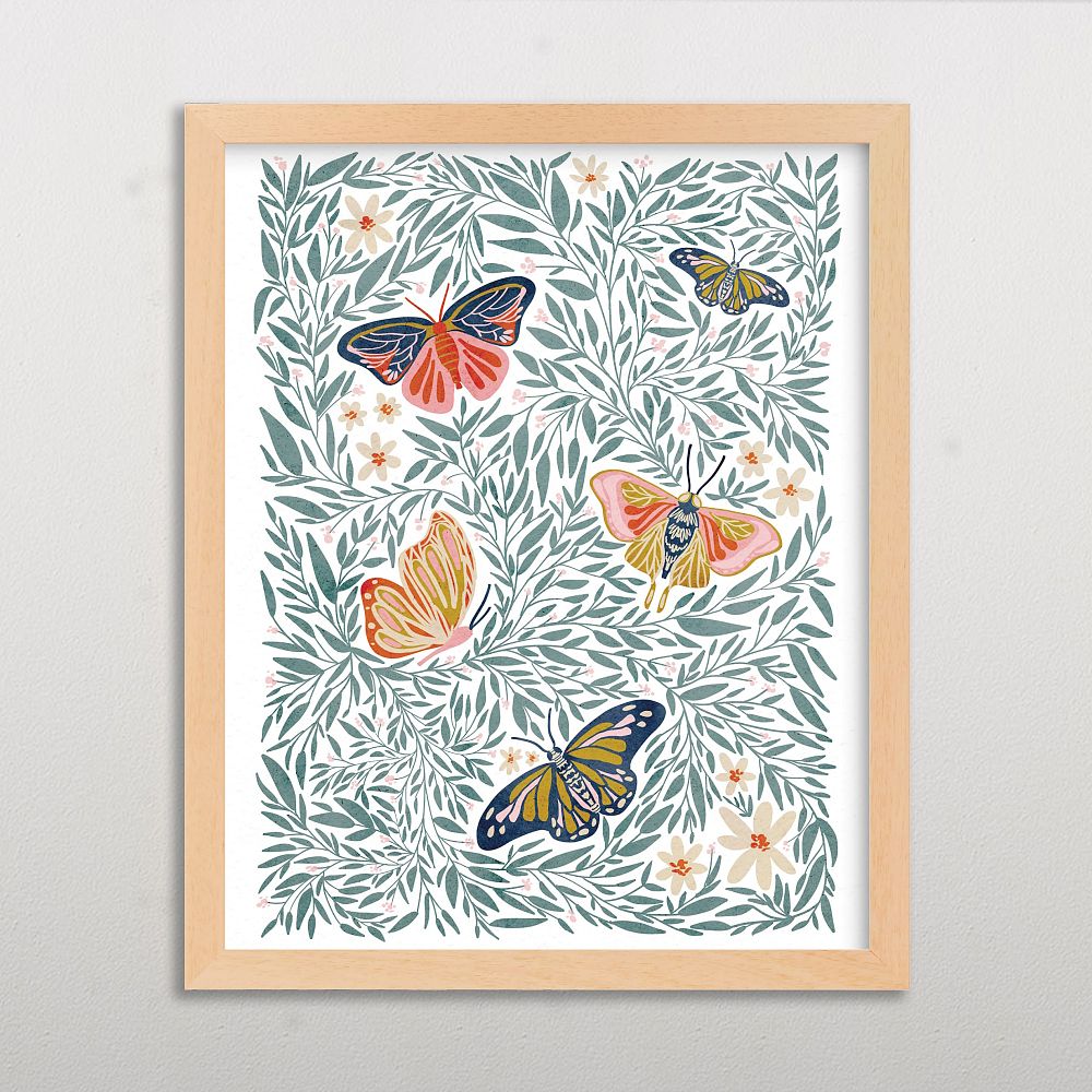 Minted&#174; Secret Garden Framed Wall Art