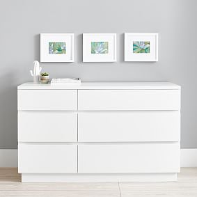 Bowen 6-Drawer Wide Dresser (56w x 19d&quot;)