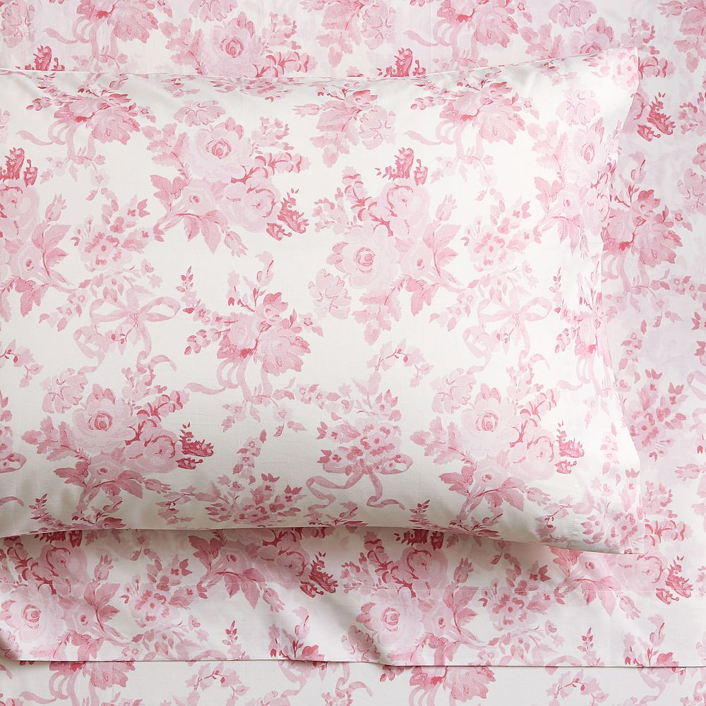 LoveShackFancy Garden Damask Organic Sheet Set Queen