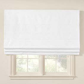 Custom Cordless Woven Roman Blackout Shade
