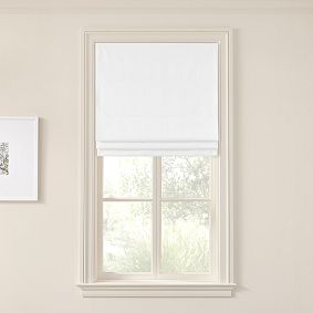 Custom Cordless Woven Roman Blackout Shade