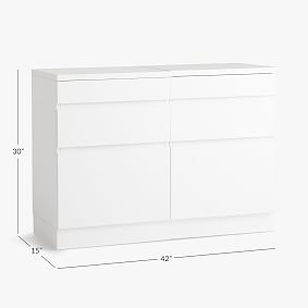 Bowen Double 3-Drawer Storage Cabinet (42&quot;)