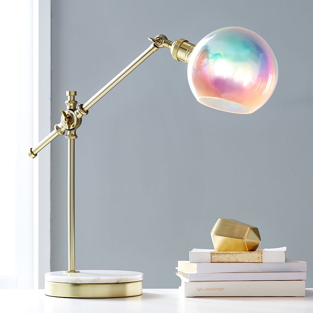 Marble Base Task Lamp (19&quot;)