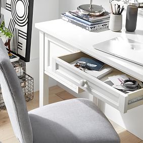 Beadboard Smart&#8482; Small Space Storage Desk (55.5&quot;)