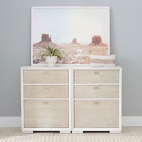 Callum Double 3-Drawer Storage Cabinet (50&quot;)