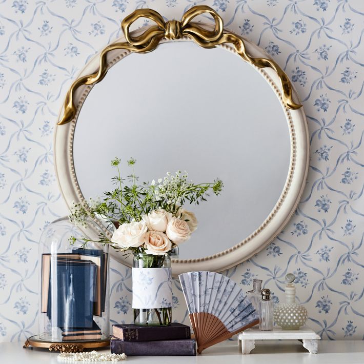 LoveShackFancy Bow Mirror (30&quot;)