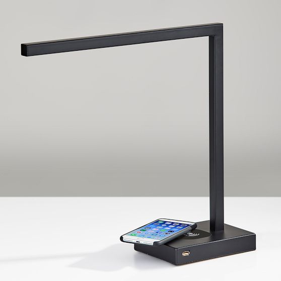 Greene PB LED Task Lamp with Charging Pad and USB