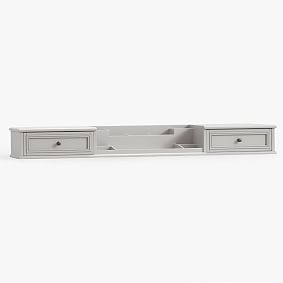 Chelsea Desk Hutch, Gray