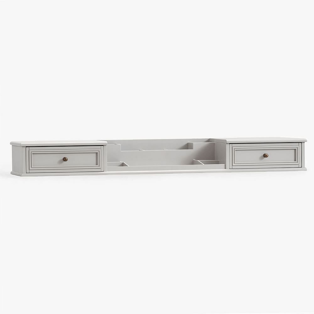 Chelsea Desk Hutch, Gray