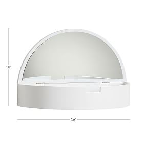 Lane Storage Mirror Shelf