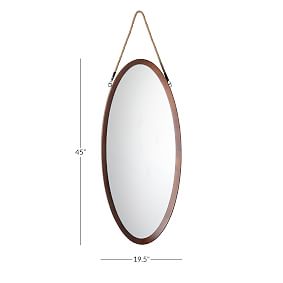 Wood Framed Tapered Mirrors