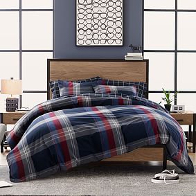 Walker Plaid Duvet Cover