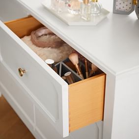 Auburn 6-Drawer Wide Dresser (51w x 21d&quot;)