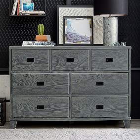 Findley 7-Drawer Wide Dresser (48.5w x 21d&quot;)