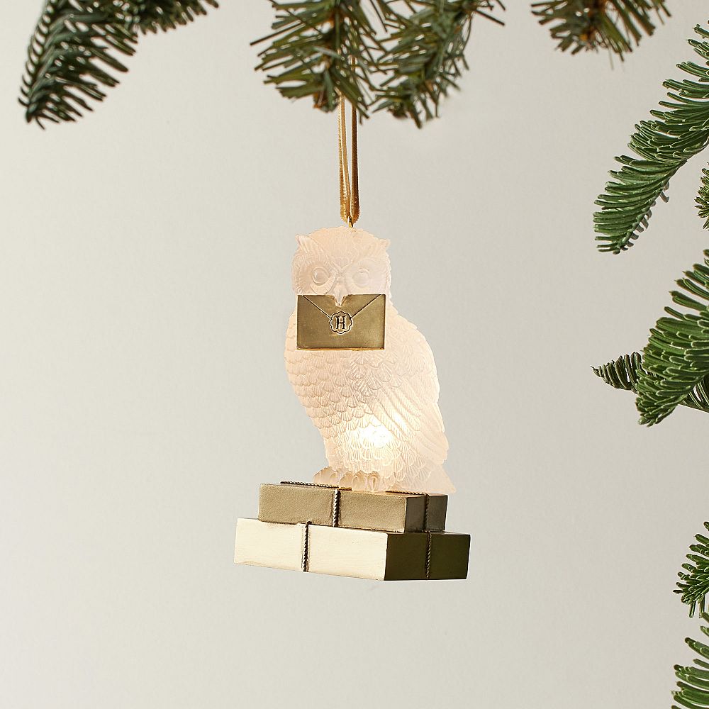Harry Potter&#8482; Light-Up Perched Hedwig&#8482; Ornament