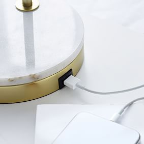 Marble Base Task Lamp (19&quot;)