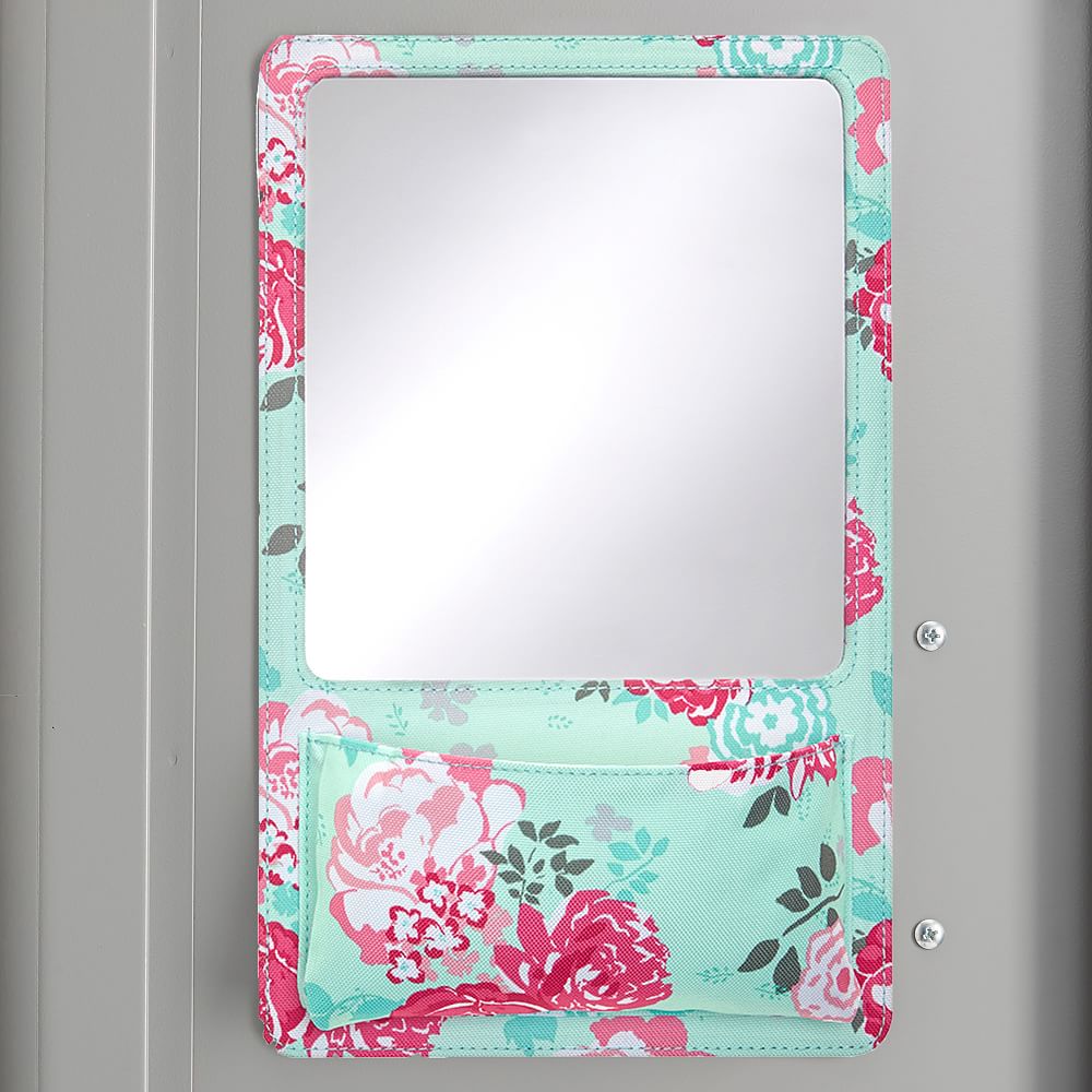 Gear-Up Pool Garden Party Floral Locker Mirror Pocket