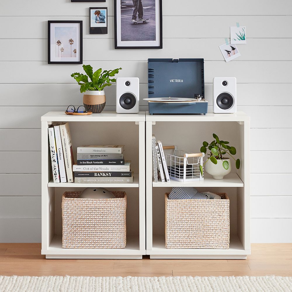 Keaton Cubby Bookcase, Set of 2 (44&quot;)