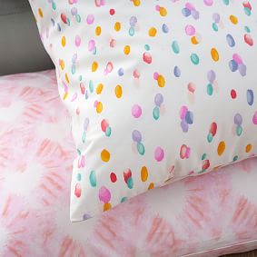 Rainbow Drops Organic Sheet Set